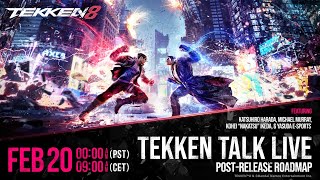 TEKKEN Talk Live POSTRELEASE ROADMAP [upl. by Jasik]