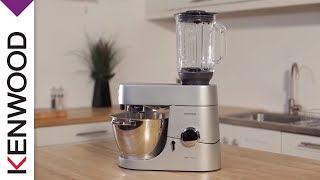 Kenwood Cooking Chef Attachments  Introduction [upl. by Madel]