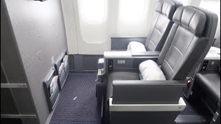 American 777200  Premium Economy  Main Cabin Extra  Bulkhead seats row 13  TRIP REPORT MIALAX [upl. by Allemaj]