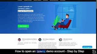 How to Open an OctaFX Demo Account  A Step By Step Guide for Beginners 🔎 [upl. by Celio]