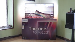 Philips 43PUS855512 Ambilight 3Sided 4K ANDROID LED UHD TV  THE ONE TO WATCH [upl. by Converse]