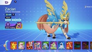 Pokemon UNITE Zacian AllRounder Gameplay [upl. by Aennaej]