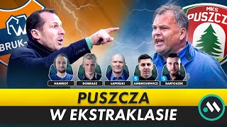 PUSZCZA NIEPOŁOMICE W EKSTRAKLASIE STUDIO PO FINALE BARAŻÓW [upl. by Eppie]