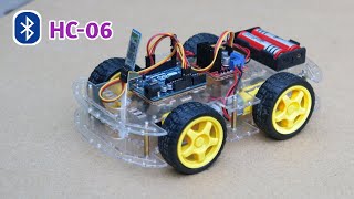 How To Make Arduino Bluetooth Controlled Car  At Home [upl. by Dickenson886]