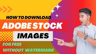 How To Download Adobe Stock Photos Without A Watermark [upl. by Joela]