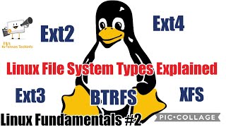 Linux File System Types Explained  Ext2Ext3Ext4XFSBTRFS  Linux Fundamentals 2 [upl. by Rodolphe]