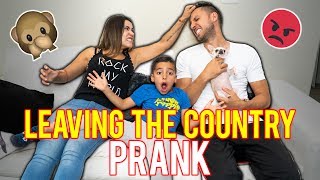 Leaving The Country Prank My Boyfriend CRIED  The Royalty Family [upl. by Doyle]