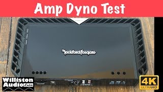 Underrated Rockford Fosgate T15001bdCP Amp Dyno Test [upl. by Airehc]