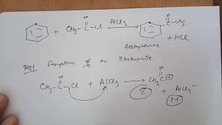 Acylation of BenzeneMechansim [upl. by Namyw601]