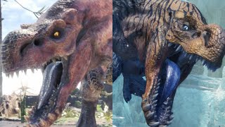 AnjanathFulgur Anjanath All roars and special attacks Monster Hunter World Iceborne [upl. by Armbrecht]