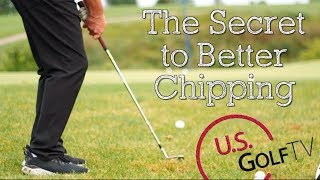 The Secret Move That Quickly Improves Chipping GOLF CHIPPING DRILLS [upl. by Ferdie]