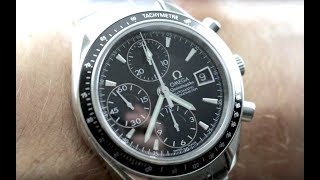 Omega Speedmaster Date Automatic 32105000 Omega Watch Review [upl. by Aihsad]