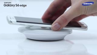 Samsung Galaxy S6 edge  How To wireless charging [upl. by Ronnholm402]