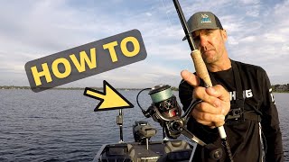 How To Cast a Spinning Rod amp Reel for Beginners [upl. by Nallij666]