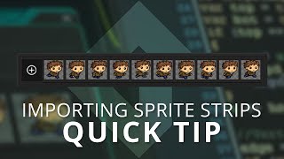 GameMaker Quick Tip Importing Sprite Sheets [upl. by Aynor]