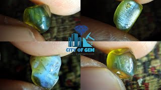 Ceylon Natural Chrysoberyl Cats Eye Rough Gemstones [upl. by Limbert416]