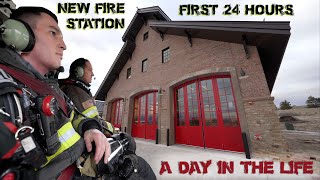 First 24 Hours in a New Fire Station  A Day in the Life [upl. by Asyar768]