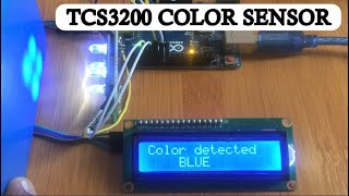 TCS3200 COLOR SENSOR WITH ARDUINO [upl. by Ced]