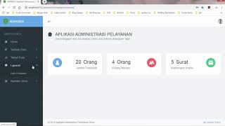Aplikasi Administrasi Pelayanan Desa  Sistem Informasi Desa DEMO [upl. by Mendive626]