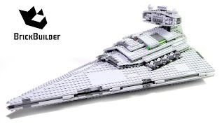 Lego Star Wars 75055 Imperial Star Destroyer  Lego Speed Build [upl. by Leonteen]