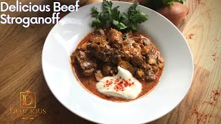 Delicious Beef Stroganoff [upl. by Schaeffer]