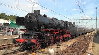 Compilatie van de Stoom Stichting Nederland locomotief 01 1075 [upl. by Maritsa]