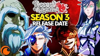 Record of Ragnarok Season 3 Release Date Announcement amp Everything You Need to Know [upl. by Aihsital282]