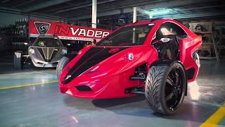 The Tanom Invader a High Performance Three Wheeled Vehicle [upl. by Agatha]