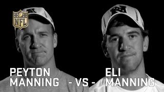 Peyton Manning vs Eli Manning Trivia Battle [upl. by Jennine]