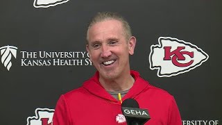 Steve Spagnuolo Week 9 press conference [upl. by Eirotal359]