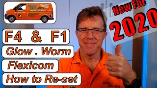 F4 amp F1 Glow Worm Flexicom How to ReSet Your Boiler [upl. by Tammara]