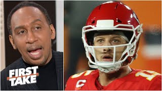 The Patrick Mahomes GOAT talk is over  Stephen A on the Chiefs loss to Tom Brady  First Take [upl. by Gnap]