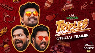 Triples  Official Trailer  Karthik Subbaraj  Jai  Vani Bhojan  Streaming from December 11 [upl. by Revilo]