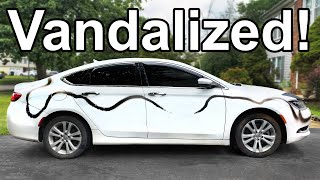 How to Remove Spray Paint from a VANDALIZED Car [upl. by Pryce578]