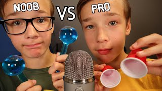 ASMR NOOB VS PRO ASMRTIST [upl. by Nannette]