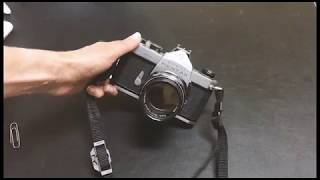 Replacing the old mercury battery in Pentax Spotmatic film camera [upl. by Alverta]