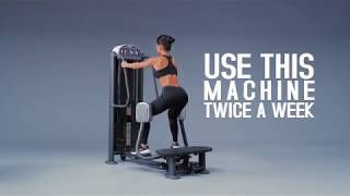 Standing Abductor Machine  tutorial  Panatta  FitEvo [upl. by Nahsab]