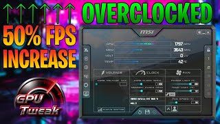 How to OVERCLOCK Your GPU  The Ultimate Easy Guide 2022  MSI Afterburner [upl. by Getraer]