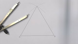 How to construct an equilateral triangle [upl. by Levon]