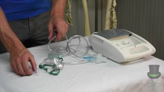 How to set up a nebulizer treatment [upl. by Caia]