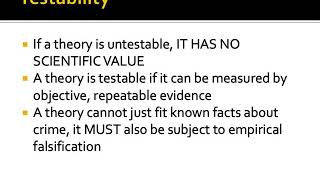 Introduction to Criminological Theory What is a Theory [upl. by Rennold886]