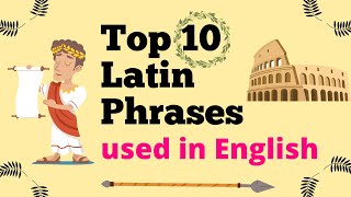 The Top Latin phrases used in English [upl. by Serilda]