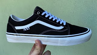 Vans Review Vans “NEW” Skate Classics Skate Old Skool BlackWhite [upl. by Eidnarb]