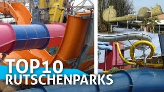 TOP10 Die besten Rutschenparks in NRW  most recommendable water parks [upl. by Eihcra]