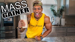 WEIGHT GAIN PROTEIN SHAKEHOMEMADE MASS GAINER [upl. by Yahsan612]