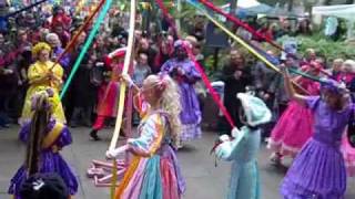 Maypole Dance at London May Fayre [upl. by Oiretule407]