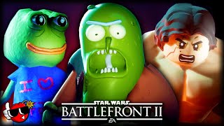 Top 10 FUNNIEST Battlefront 2 Mods Ranked ft WoofWoofWolffe [upl. by Harbard595]