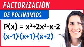 FACTORIZACIÓN de Polinomios 🔠 Operaciones con Polinomios [upl. by Fanchie]