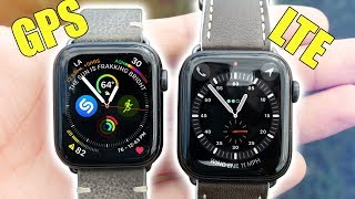 Apple Watch LTE vs GPS  Is The Cellular WORTH IT [upl. by Weintrob]