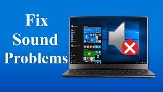 Fix Windows 10 Sound Problems  Howtosolveit [upl. by Enilatan783]